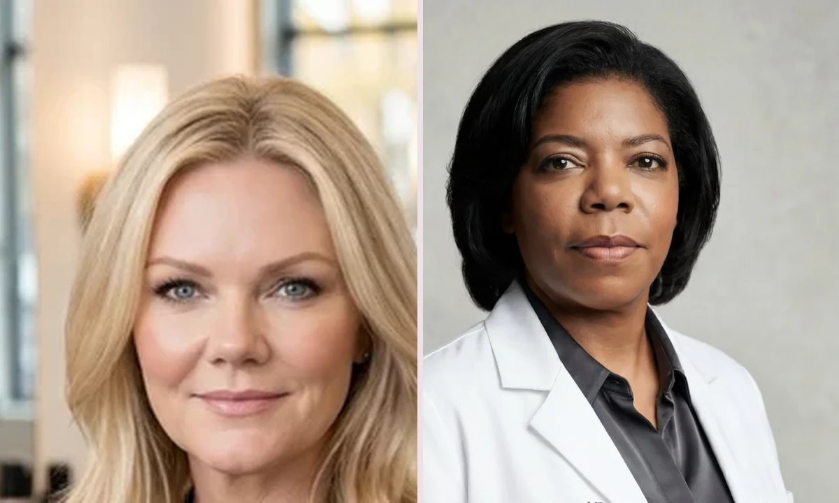 Lisa Renner and Dr. Yolanda Holmes, MD, shown in separate portraits